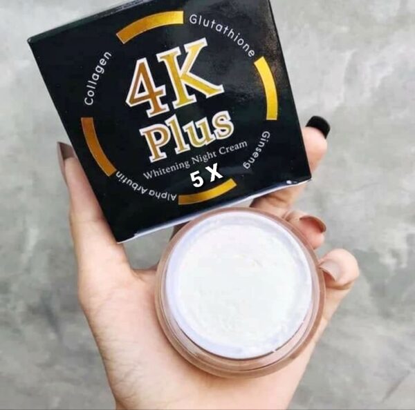 4K Plus Whitening Night Cream 5x - 20g (Thailand)