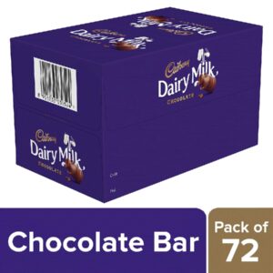Dairy Milk Chocolate = 72 Piece(Indian)What is the price of dairy milk chocolate in India?