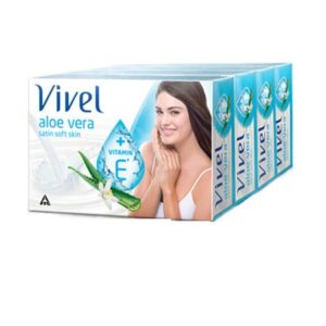 Vivel Aloe Vera Beauty Soap for Women Original Indian price bd 12pc..