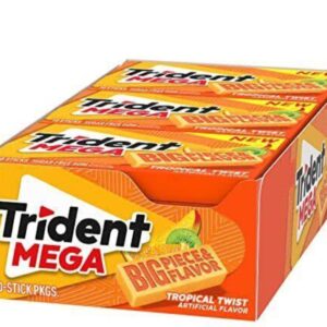 Trident Tropical Twist Gum 15 Pack Price in Bangladesh | ট্রাইডেন্ট চুইংগাম দাম