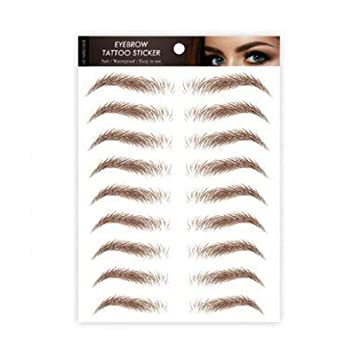 Tattoo Eyebrow Stickers, Waterproof Eyebrow, 4D like Eyebrows Makeup - Image 6