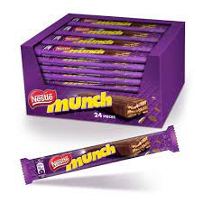 Munch Indian chocolate wafer 24 pcs ( 11.1 gm per pcs)