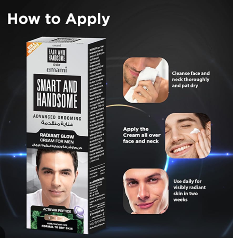 Smart & Handsome Radiant Glow Cream for Men 100ml Price in Bangladesh