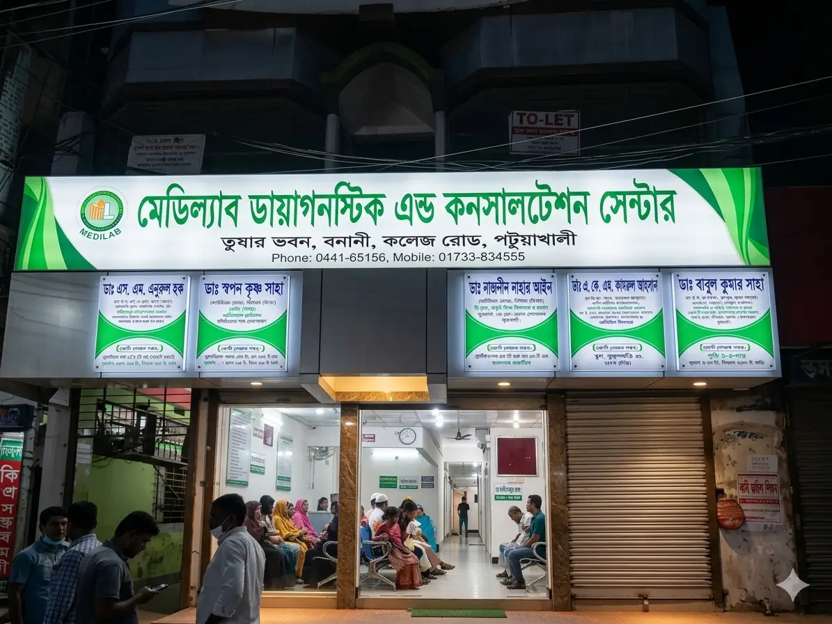 medical test Patuakhali Bangladesh