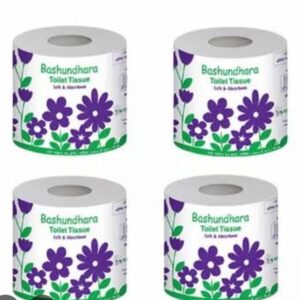 Bashundhara Toilet Tissue 4 pcs Price in Bangladesh | বসুন্ধরা টয়লেট টিস্যু ৪ পিস দাম