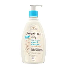 Aveeno Baby Daily Moisture Wash & Shampoo (354ml)