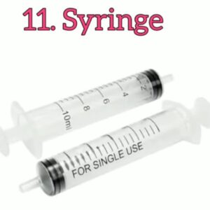 Syringe (3ml/5ml) price in bangladesh