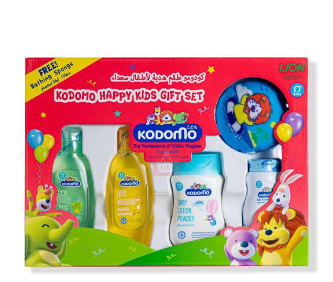 Kodomo Baby Gift Set Medium (5 pcs) Price in Bangladesh | কোডোমো বেবি গিফট সেট দাম