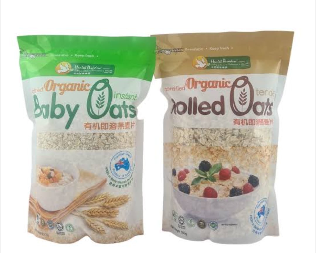 Organic Instant Premium Baby Oats – 500g সুপারফুড ওটস