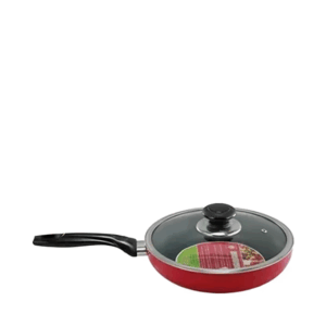 RFL Topper Nonstick Glamour Fry Pan with Lid (Red) 26 cm price