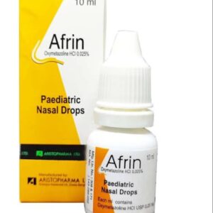 Afrin Paediatric Nasal Drop 0.025% Price in Bangladesh | শিশুদের নাক বন্ধ ও সর্দির ড্রপ
