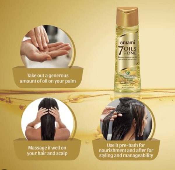 Emami 7 Oils in One Hair Oil Price in Bangladesh | এমামি ৭ অয়েল হেয়ার অয়েল দাম