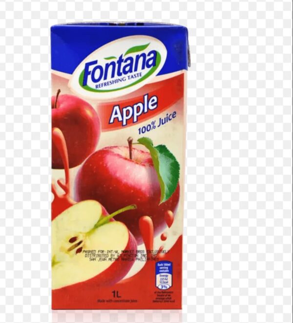 Fontana Apple Juice 1L Price in Bangladesh | ফন্টানা আপেল জুস ১ লিটার দাম