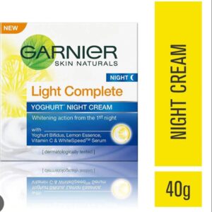Garnier Bright Complete Vitamin C Yoghurt Night Cream 40g Price in Bangladesh | গার্নিয়ার নাইট ক্রিম দাম