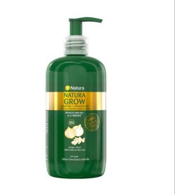 Natura Grow Shampoo & Conditioner 350ml Price in Bangladesh | ন্যাচারাল গ্রো শ্যাম্পু দাম