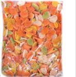 🌸 Colorful Flower-Shaped Ready to Fry Papad Chips – 500gm | রঙিন ফুল শেইপ পাপড় চিপস | হালকা ভাজা নাশতা