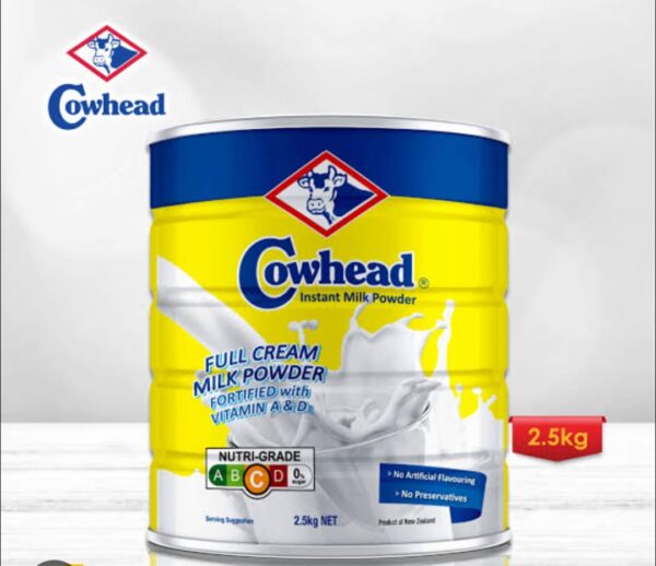 Cowhead Instant Milk Powder 2.5kg Price in Bangladesh | কাউহেড ফুল ক্রিম দুধ পাউডার দাম