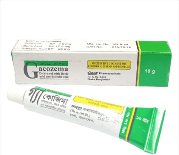 Gacozema ESO Ointment – 20g | চর্মরোগ নিরাময়ের আধুনিক সমাধান