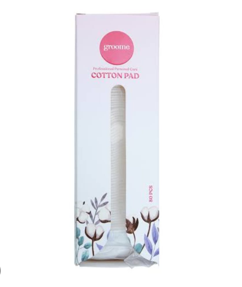 Groome Cotton Pad 80pcs – কটন প্যাড বাংলাদেশে দাম ও ব্যবহারের সুবিধা