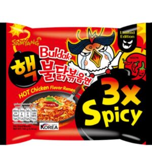 Korean 3X Spicy Hot Chicken Flavor Ramen 140gm Price in Bangladesh | কোরিয়ান ৩এক্স স্পাইসি নুডলস দাম