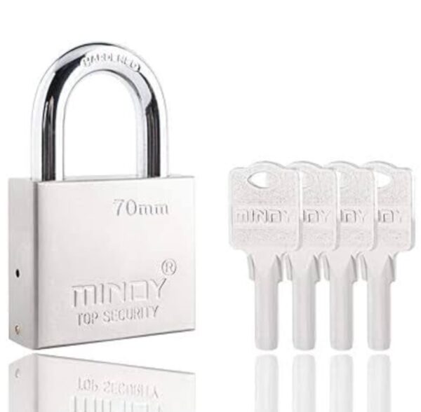 Padlock 70mm Price in Bangladesh | ৭০ মিমি হেভি ডিউটি তালা দাম - Image 4