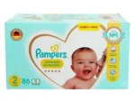 Pampers Premium Protection Diapers Size 2 – 86 Pieces Price in Bangladesh | প্যাম্পার্স প্রিমিয়াম ডায়াপার সাইজ ২ দাম