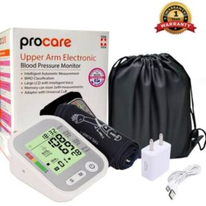 Procare Upper Arm Blood Pressure Monitor | প্রেশার মাপুন সহজে – মেডিকেল গ্রেড নির্ভুলতা ও স্মার্ট ডিসপ্লে সহ