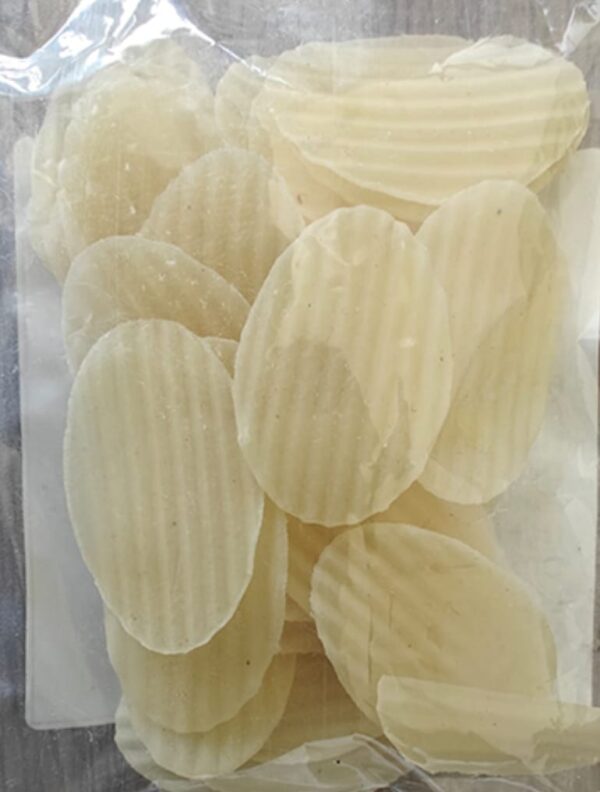 Ready-to-Fry Papad or Potato Chips – 500gm | হালকা তেলে ভাজা সুস্বাদু স্ন্যাকস – ঘরে তৈরি ক্রিসপি খাবার