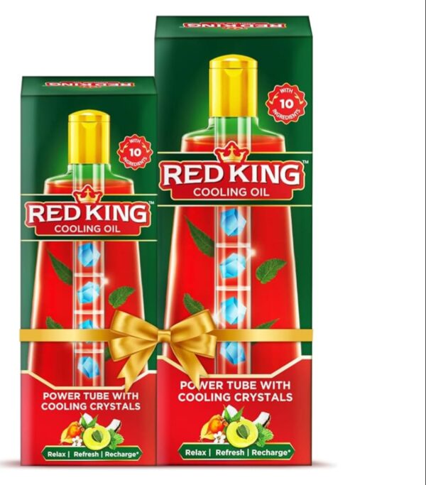 Red King Men's Cooling Oil 100ml 200ml Price in Bangladesh | রেড কিং কুলিং তেল দাম