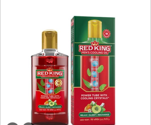 Red King Men's Cooling Oil 100ml Price in Bangladesh | রেড কিং কুলিং তেল দাম