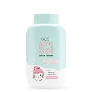 Sasi Acne Sol Loose Powder – 50g | Oil Control + Acne Defense