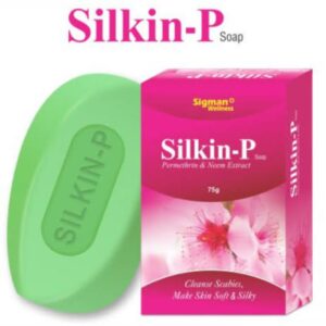 🧼 Silkin-P Soap | অ্যান্টিসেপটিক সাবান – ব্রণ, ফাঙ্গাল ও চর্মরোগ প্রতিরোধে কার্যকর মেডিকেটেড সোপ