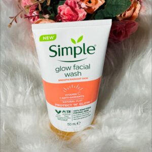 Simple Protect N Glow Express Glow Clay Polish – 150ml | ক্লে বেসড স্কিন পলিশার – উজ্জ্বলতা ও ক্লিনজিং একসাথে