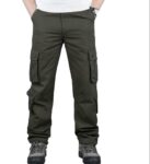 Multi-Pocket Fatigue Trousers for Tactical Outdoor Use