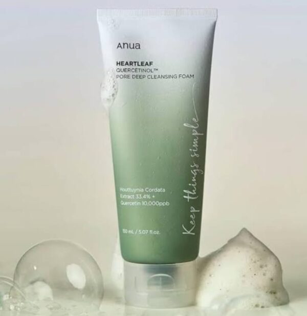 Anua Heartleaf Quercetinol Pore Deep Cleansing Foam 150 ml Bangladesh