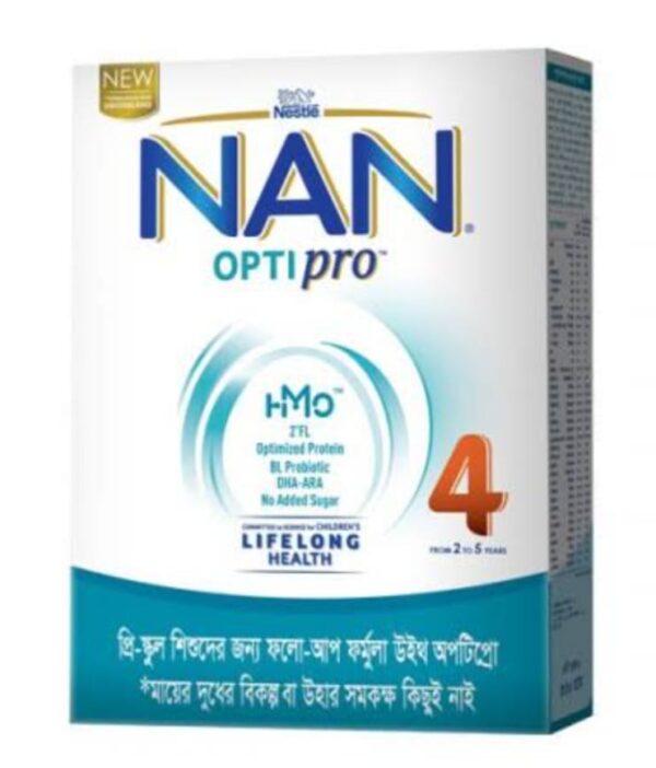 Nestlé Nan 4 350gm – ন্যান ৪ ফর্মুলা দুধ বাংলাদেশে দাম ও উপকারিতা