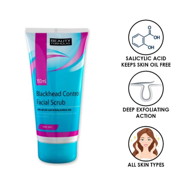 Beauty Formulas Blackhead Control Facial Scrub 150ml Price in Bangladesh