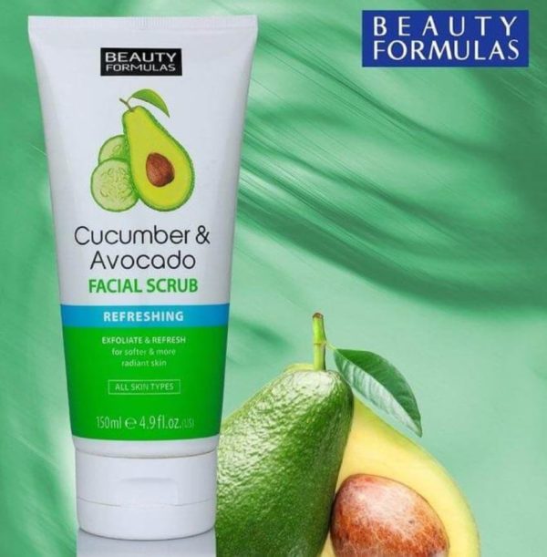 Beauty Formulas Cucumber & Avocado Facial Scrub 150ml Price in Bangladesh
