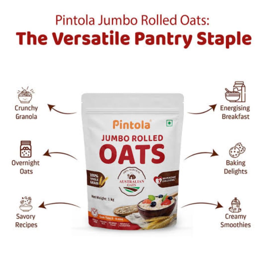 Pintola Rolled Oats Price in Bangladesh | পিনটোলা রোল্ড ওটস 1kg