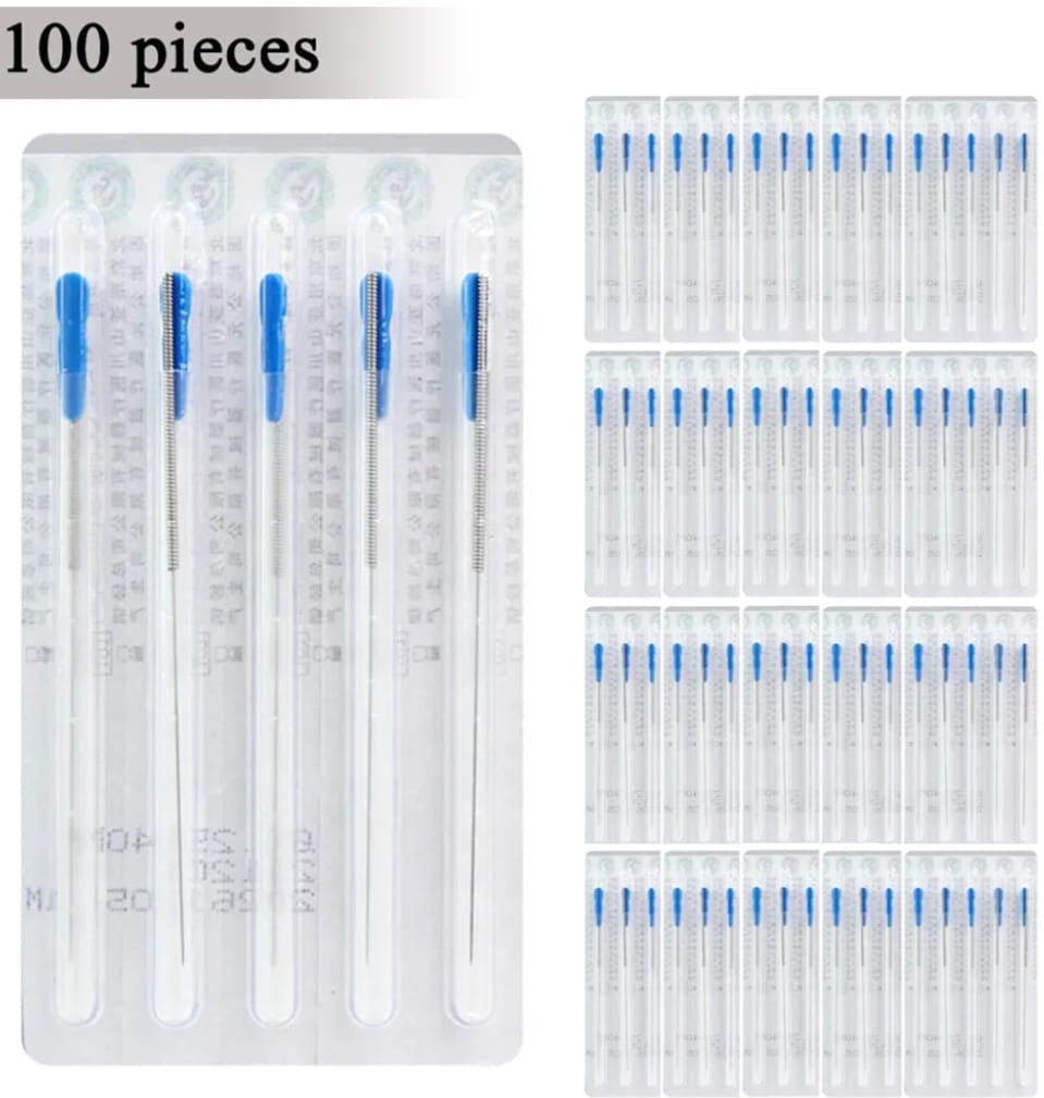 Acne Needles 100pcs Price in Bangladesh | Pimple & Blackhead Popper Tools