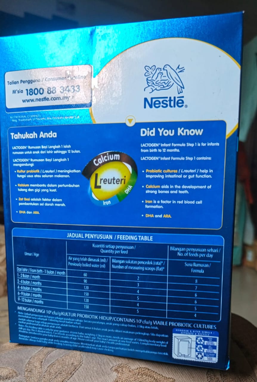 Nestle Lactogen 2 Follow Up Formula Milk 650g Price in Bangladesh