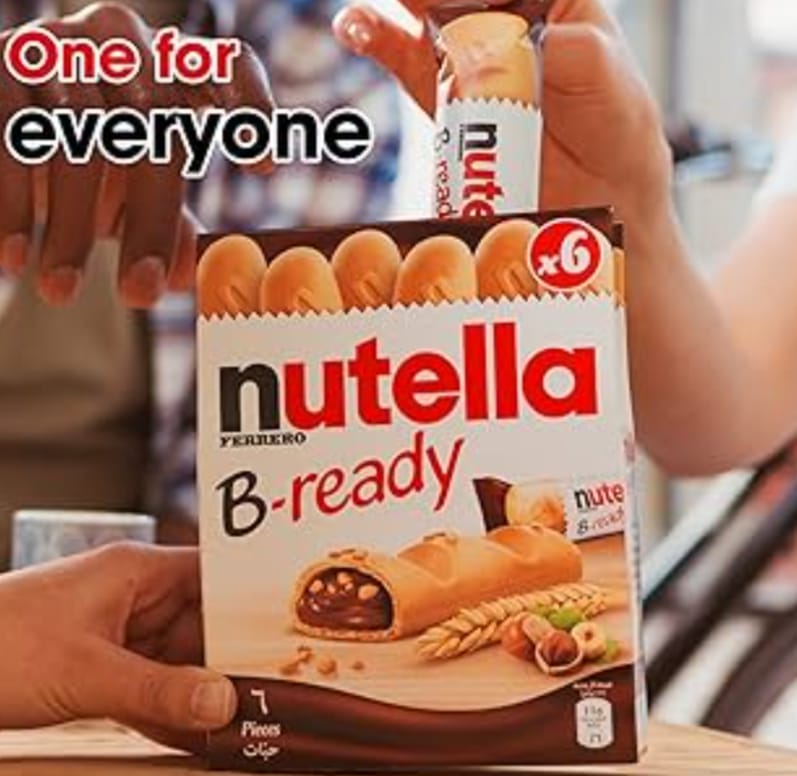 Nutella B-Ready 6pcs Price in Bangladesh | Italian Hazelnut Chocolate Wafer