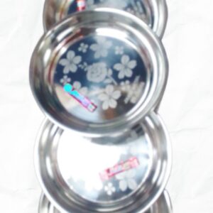 Stainless Steel Small Plate Set (6 pcs) Price in Bangladesh