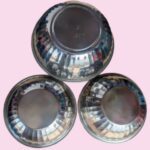 Stainless Steel Large and Medium Bowl Set 6 pcs Price in Bangladesh