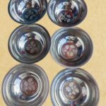 Stainless Steel 6 Pcs Bati Set (3 Large + 3 No.9) Price in Bangladesh