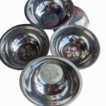 Stainless Steel 6 Pcs Bati Set (3 Large + 3 No.9) Price in Bangladesh