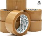 Brown Scotch Tape 6 Pieces প্যাকেজিং টেপ দাম বাংলাদেশ