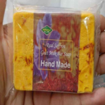Hand Made Real Saffron Goat Milk Bar Soap price in Bangladesh