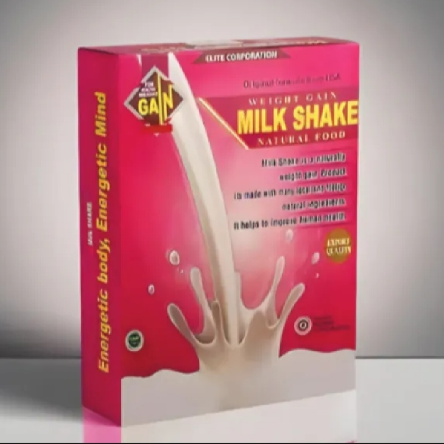 Milk Shake weight Gain Supplement. - Image 2