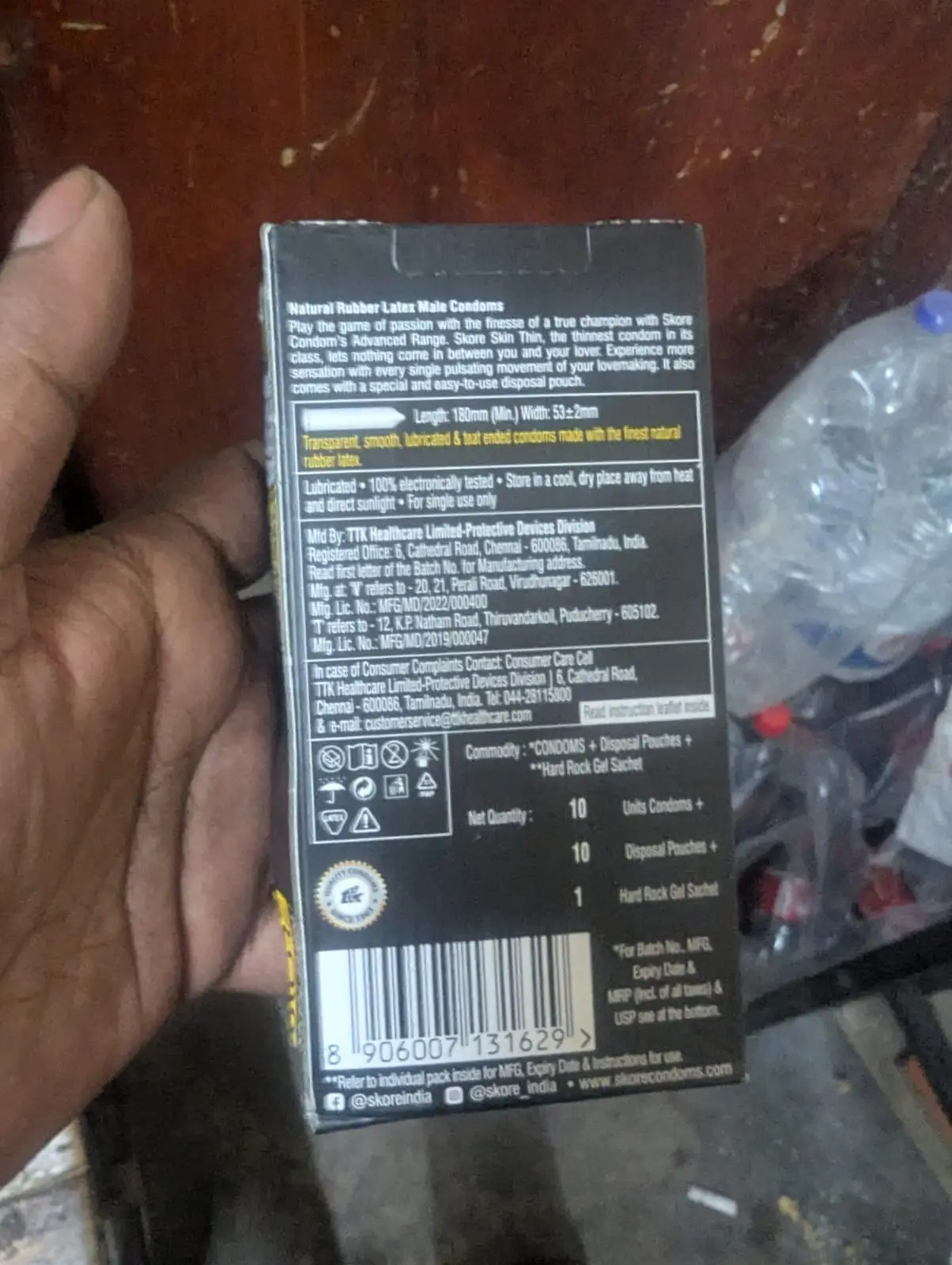 Skore Skin Thin Ultra Fine Condom 10s pack price in Bangladesh